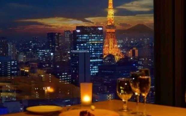 【銀座エリア】クリスマスの夜はロマンティックな“高層階ディナー”を。東京タワーの輝きや、地上200mのパノラマ夜景も。