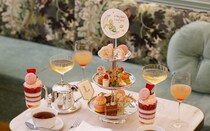 ラデュレ 日比谷店に「星の王子さま」コラボアフタヌーンティーが登場。物語に着想したスイーツやセイボリーがスタンドを彩る