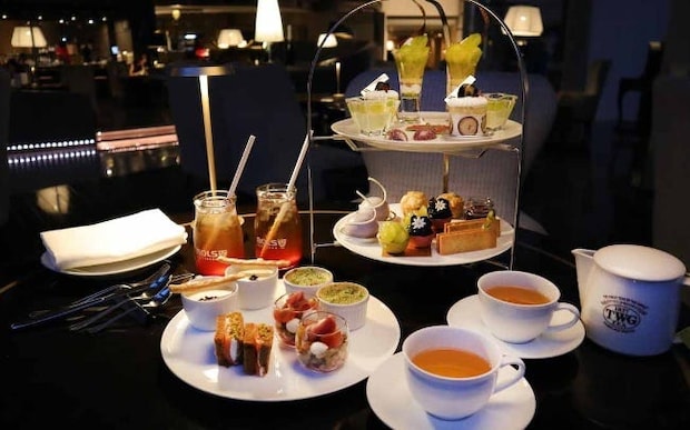 東京マリオットホテルのぶどうアフタヌーンティーを夜に体験!絶品シャインマスカット&秋ぶどうが魅了する