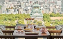 パティーナ大阪が贈る、秋のアフタヌーンティー。大阪城を眺めながら、いちじくのみずみずしさを味わう