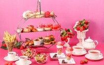 いちご尽くしのスイーツと最上階からの絶景が楽しめる、ニューオータニ幕張のいちごアフタヌーンティー