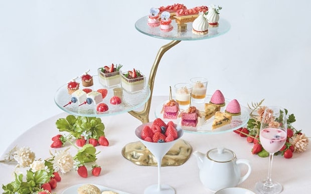 愛知の最上級ブランドいちごを使ったアフタヌーンティーが登場。名古屋「TIAD, オートグラフ コレクション」のいちごアフヌン