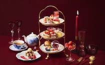 ウェスティン都ホテル京都のいちごアフタヌーンティー。可憐なスイーツやいちごのセイボリー、別皿デザートも！