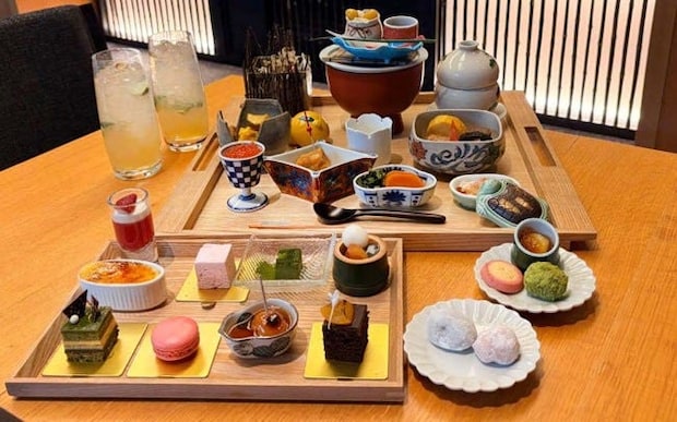 ANAインターコンチネンタルホテル東京、日本料理「雲海」の彩り膳＆和スイーツブッフェを実食レポート