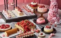5種類のホールケーキやチョコレートファウンテンも！ヒルトン横浜のいちごスイーツビュッフェ