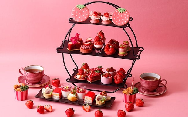 オズモールアワード・アフタヌーンティー予約数1位！ANAインターコンチネンタルホテル東京の編集部レポ。いちごスイーツに感動