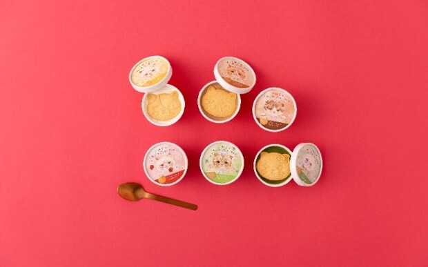 蓋にも中にも愛らしいこねこが！北海道生まれのクッキーアイス／CACAOCAT白金台の「こねこのこねこねクッキーアイス」