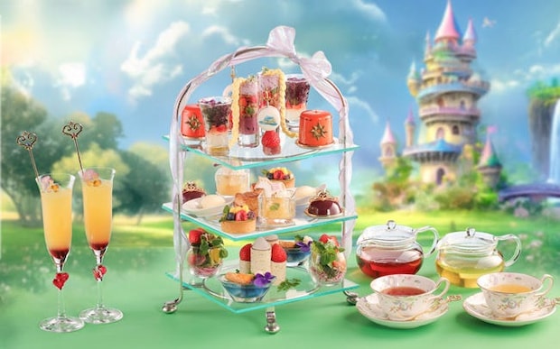 シェラトン都ホテル大阪で「ラプンツェル」がテーマのいちごアフタヌーンティー。物語に浸れるかわいいスイーツ&セイボリー