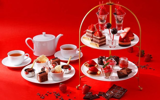 【東京・神奈川・千葉】ブランドいちご「あまおう」「あまりん」「かおりん」が味わえる、ホテルのいちごアフタヌーンティー4選