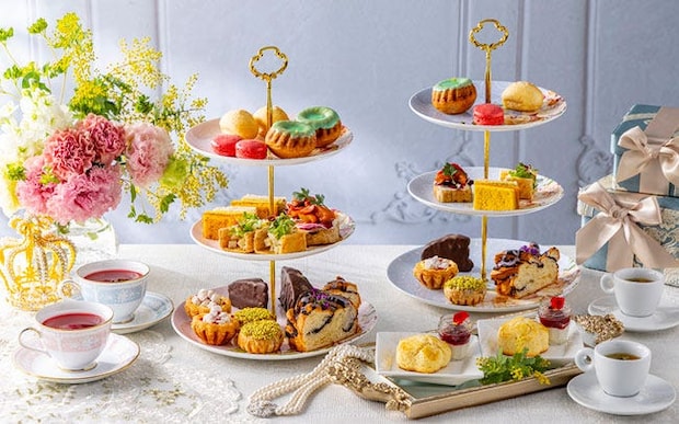 ヒルトン東京から、パンが主役のアフタヌーンティー。王妃マリー・アントワネットに着想を得た美しい新作パンが10種
