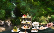 ウェスティン都ホテル京都と老舗和菓子舗「たねや」が初のコラボ。京の情景を映す美しいアフタヌーンティーを秘蔵の器で