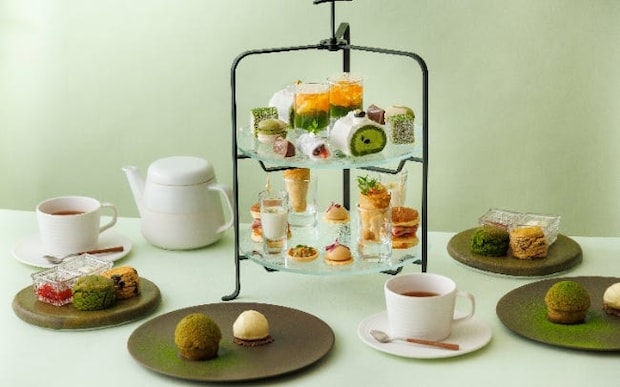 ザ・キタノホテル東京から初夏の抹茶アフタヌーンティーが登場。高級宇治抹茶を使ったメニューはすべてグルテンフリーでヘルシー