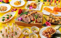 ザ パーク フロント ホテル アット ユニバーサル・スタジオ・ジャパンのハワイアンビュッフェ。ハワイのローカルフードも！