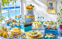 ヒルトン東京ベイで「地中海」がテーマのスイーツビュッフェ開催。目の前で仕上げるアイスカタラーナやグラニータなども