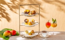 ストリングスホテル東京インターコンチネンタルのマンゴーアフタヌーンティー。宮崎マンゴーのプリンやミルフィーユなど