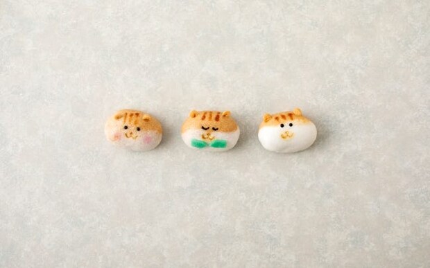 最新施設「大井町トラックス」限定！リス型のおまんじゅう／和菓子 結の「なまささら リス」