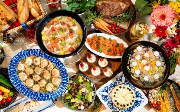 マンダリン オリエンタル 東京で春限定、日本各地から厳選した食材をふんだんに使用した彩り豊かなビュッフェを