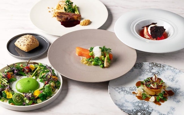 ホテルグランバッハ東京銀座で味わう春野菜たっぷりのフレンチランチ。心と体が整うコースを編集部が体験。驚きの総カロリーは?
