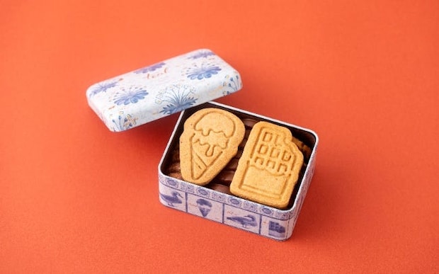 ふたを開けると大きなアイスとチョコが登場！東京・日本橋で見つけたクッキー缶／tealの「デイジー」