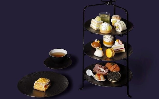ホテルニューオータニのメロン＆マンゴーアフタヌーンティー。至高のスイーツと高級キャビアなど贅沢食材のセイボリー