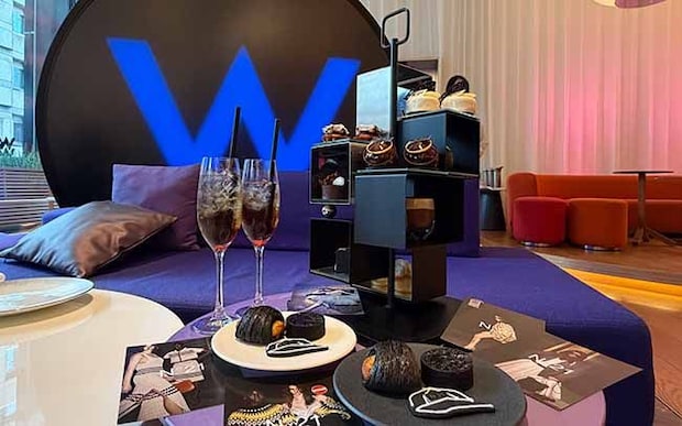 イタリア発の人気ファッションブランドとコラボ、W大阪「LIVING ROOM」の感性に満ちたアフタヌーンティーを体験！