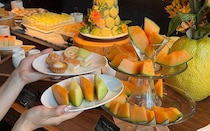 高級メロン食べ放題！XEX 日本橋の夏ビュッフェは、イタリア料理もスイーツも想像以上のおいしさでした