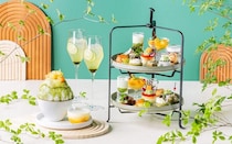 東京ベイ潮見プリンスホテルで、抹茶を味わう夏のアフタヌーンティー。こだわりの詰まった抹茶とメロンのかき氷を堪能