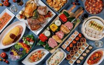 ウェスティンホテル東京から、シュラスコとワインを楽しむ夏ビュッフェ。目の前で切り分けるシュラスコのほか洋食メニューも