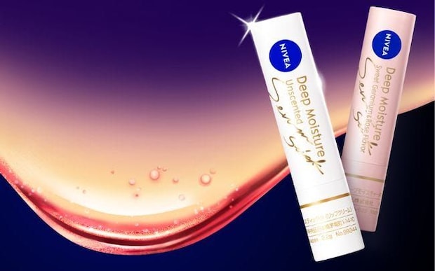"ニベア ディープモイスチャーリップ"シリーズから、ふっくらハリ唇に導く「美容液スティック」が発売！