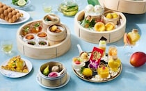 ウェスティンホテル東京でメロン＆マンゴーの飲茶アフタヌーンティー。サマーフルーツのスイーツと広東料理のセイボリー