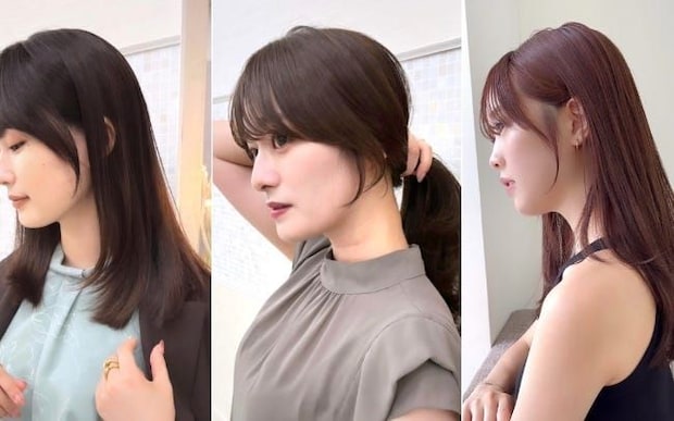 顔まわりカット3選！夏に垢抜ける大人の小顔見えヘア