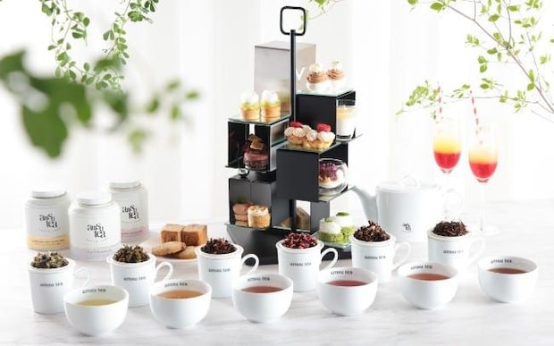 W大阪×「amsu tea」のコラボアフタヌーンティー。旬の素材と茶葉のマリアージュを楽しむスイーツ＆セイボリー