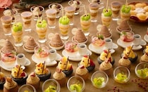 ウェスティンホテル東京の「Autumn Harvest Dessert Buffet」。秋の味覚をふんだんに使用したスイーツが揃う贅沢ビュッフェ