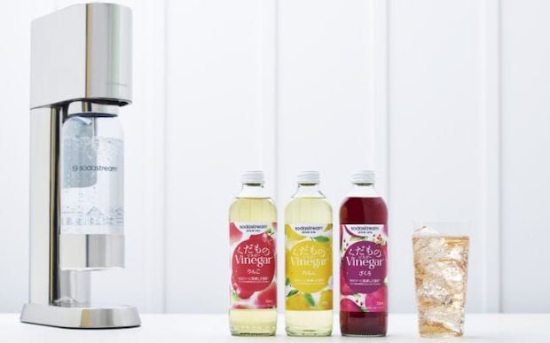 炭酸で楽しむ新しいお酢習慣！「ソーダストリーム くだもの Vinegar」が発売