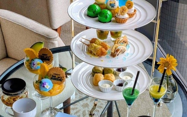 グランドプリンスホテル大阪ベイで楽しむ！ミニオンズ＆モンスターズの世界に浸る夏限定アフタヌーンティー体験