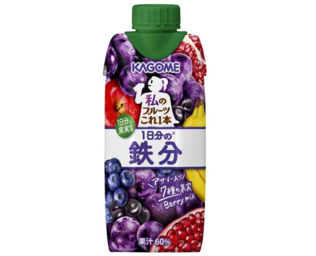私のフルーツこれ一本 １日分の鉄分