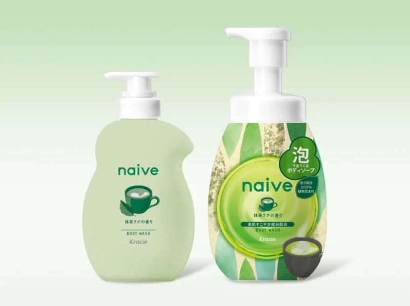 やさしい泡とほっと温まる香り!「ナイーブ」ボディソープに秋限定「抹茶ラテの香り」登場