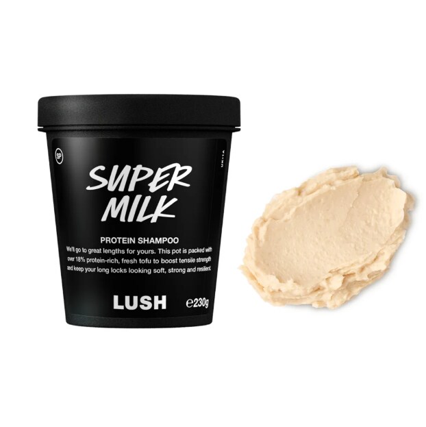 木綿豆腐のチカラでコシのある艶髪に!LUSH「スーパーミルキー」シリーズ新作登場