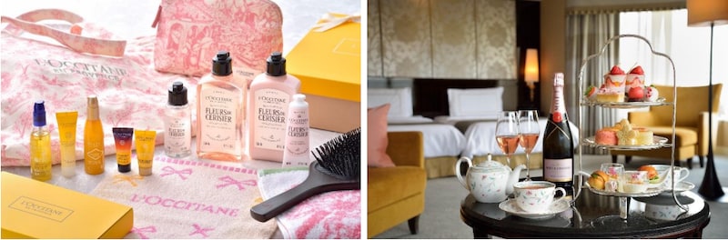 ロクシタンの桜ギフト付き!ホテル椿山荘東京が「桜ステイプラン」2種を発売