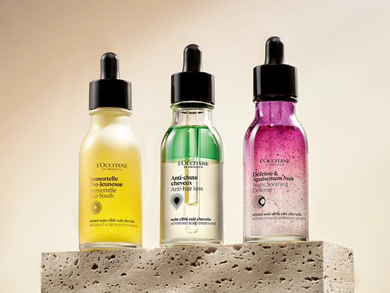 植物の力で頭皮環境を刷新！「ロクシタン」新スカルプケア2種を全国発売