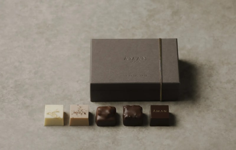 バレンタインに贈る大人のための洗練ショコラ！「アマン東京」オリジナルチョコレート発売