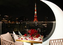 麻布十番のモダン香港レストランMOON FOREST 月林閣にて、2月2日より東京タワーを望むバレンタインディナーが提供開始