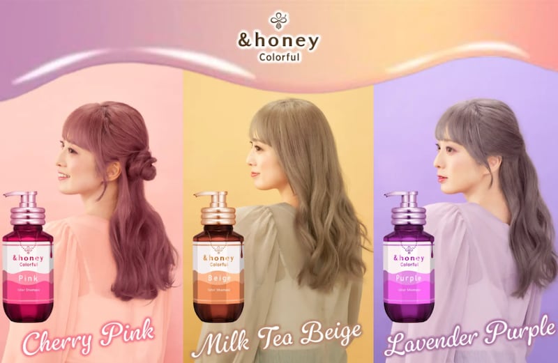 もっちり泡で洗う×染める！「＆honey」初のカラーシャンプー3色新登場！