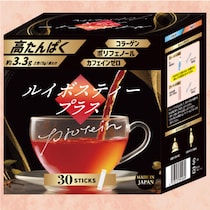 飲むたび、キレイをチャージ　ポリフェノール×コラーゲン×たんぱく質のルイボスティー　美容系高タンパクティー「ルイボスティープラス」新発売