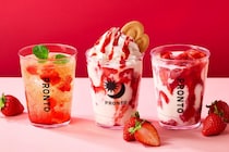毎年大人気！プロントがいちごを使った期間限定ドリンクを発売