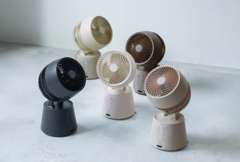 空間に溶け込む絶妙カラー！シロカ「3Dサーキュレーター」第2弾5月16日発売