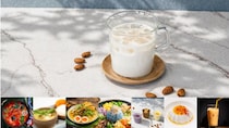 人気カフェ2店舗の“おいしくケアできる”アーモンドミルクメニューを期間限定発売