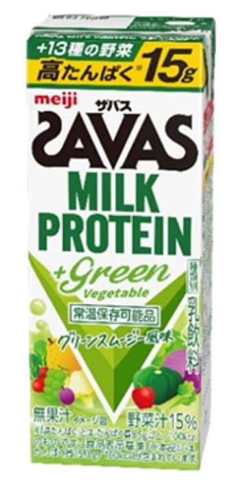 プロテインドリンクブランド「ザバス」が、野菜も補える新商品を発売!