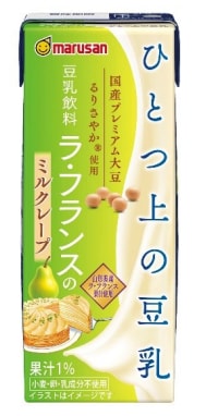 厳選素材を使用！「ひとつ上の豆乳」シリーズ初の“スイーツ系”フレーバー が登場