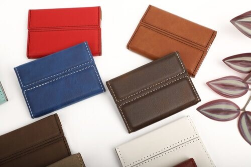 さまざまな色のパスケース